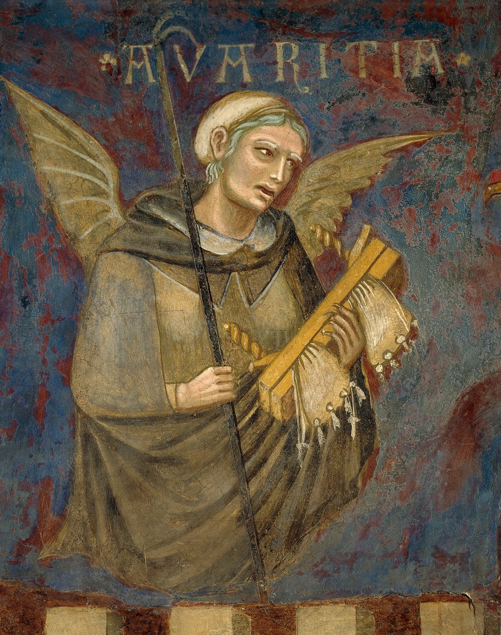 Alegoría del mal gobierno (detalle) de Ambrogio Lorenzetti