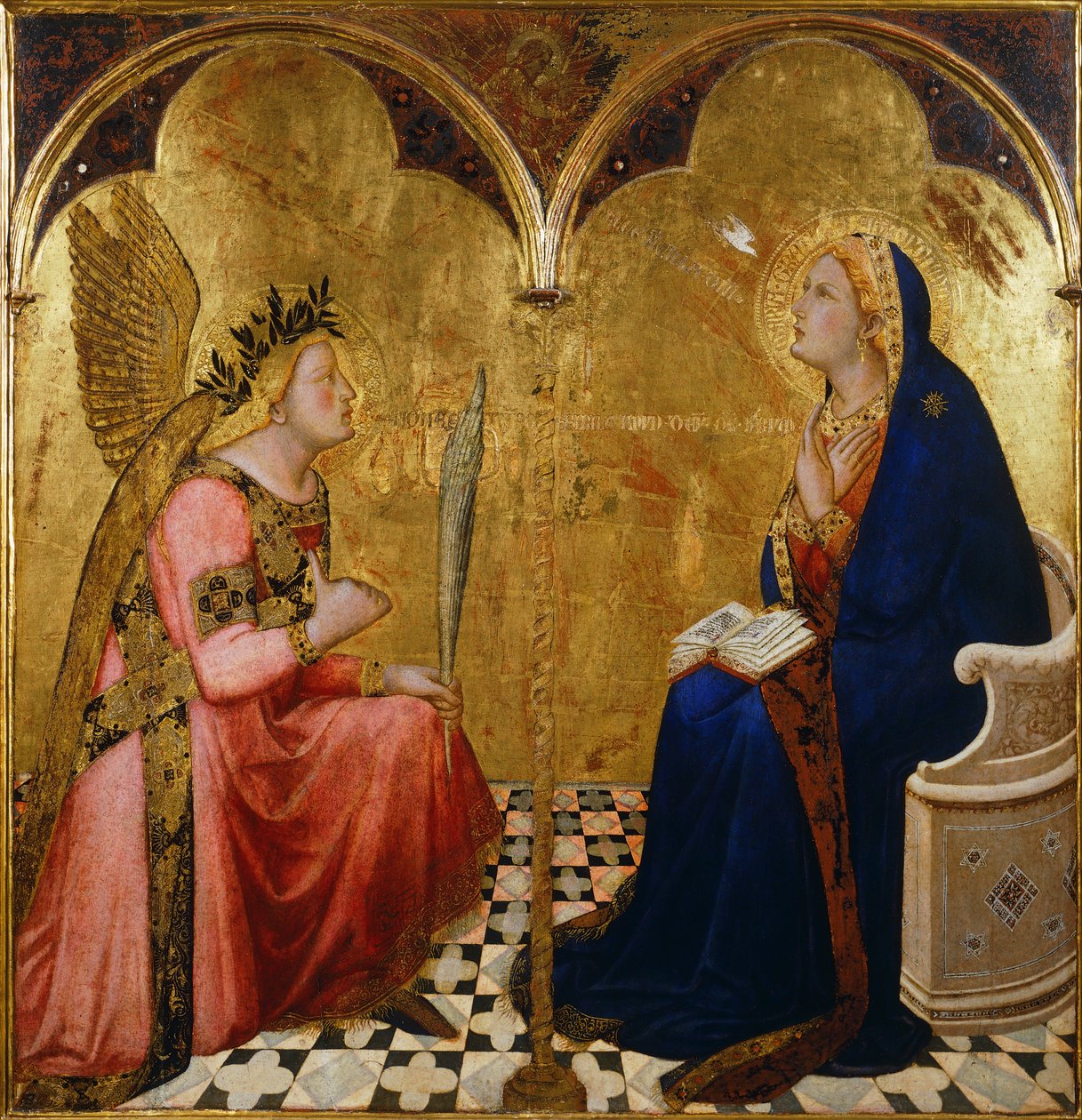 Anunciación de Ambrogio Lorenzetti