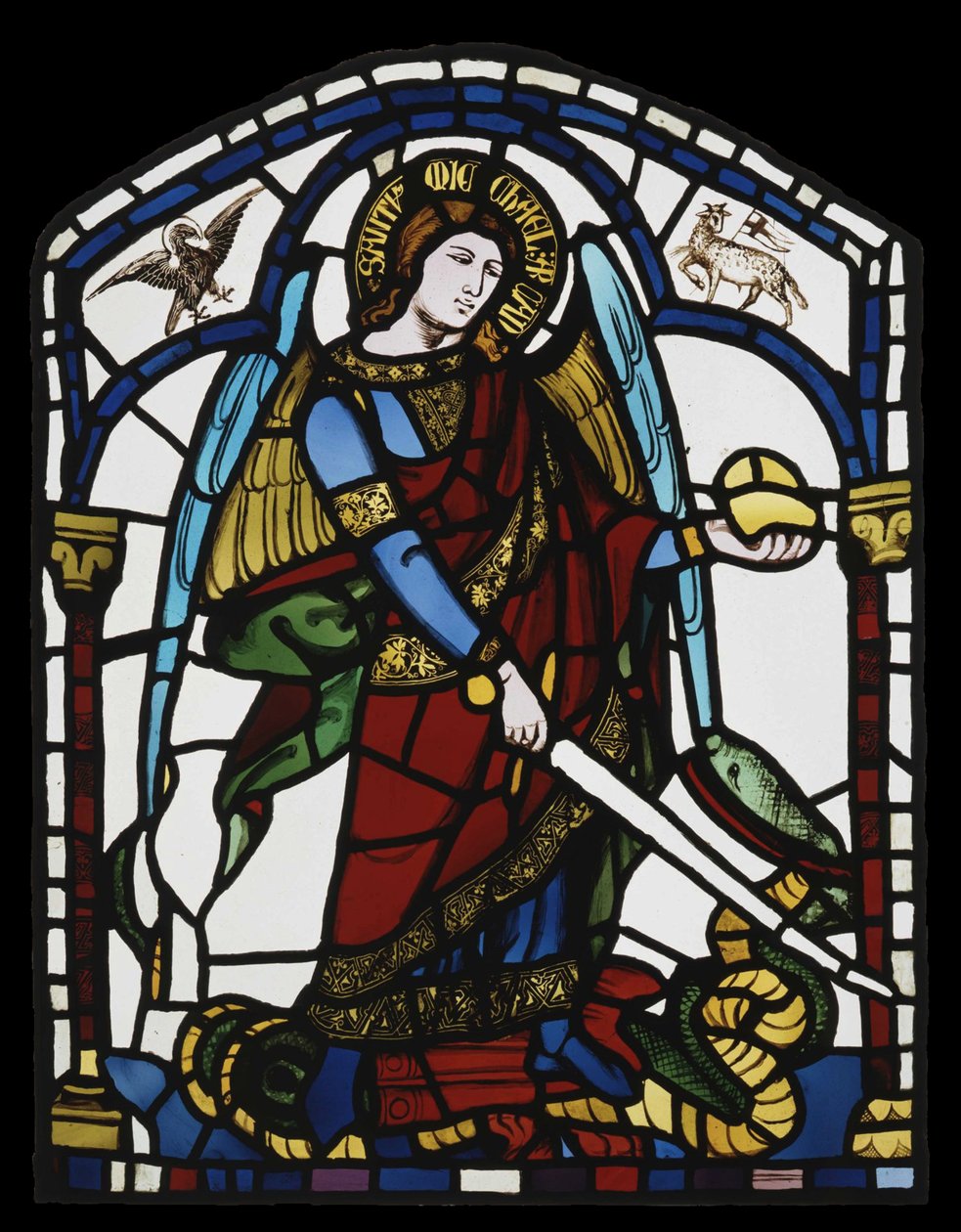San Miguel Arcángel de Ambrogio Lorenzetti