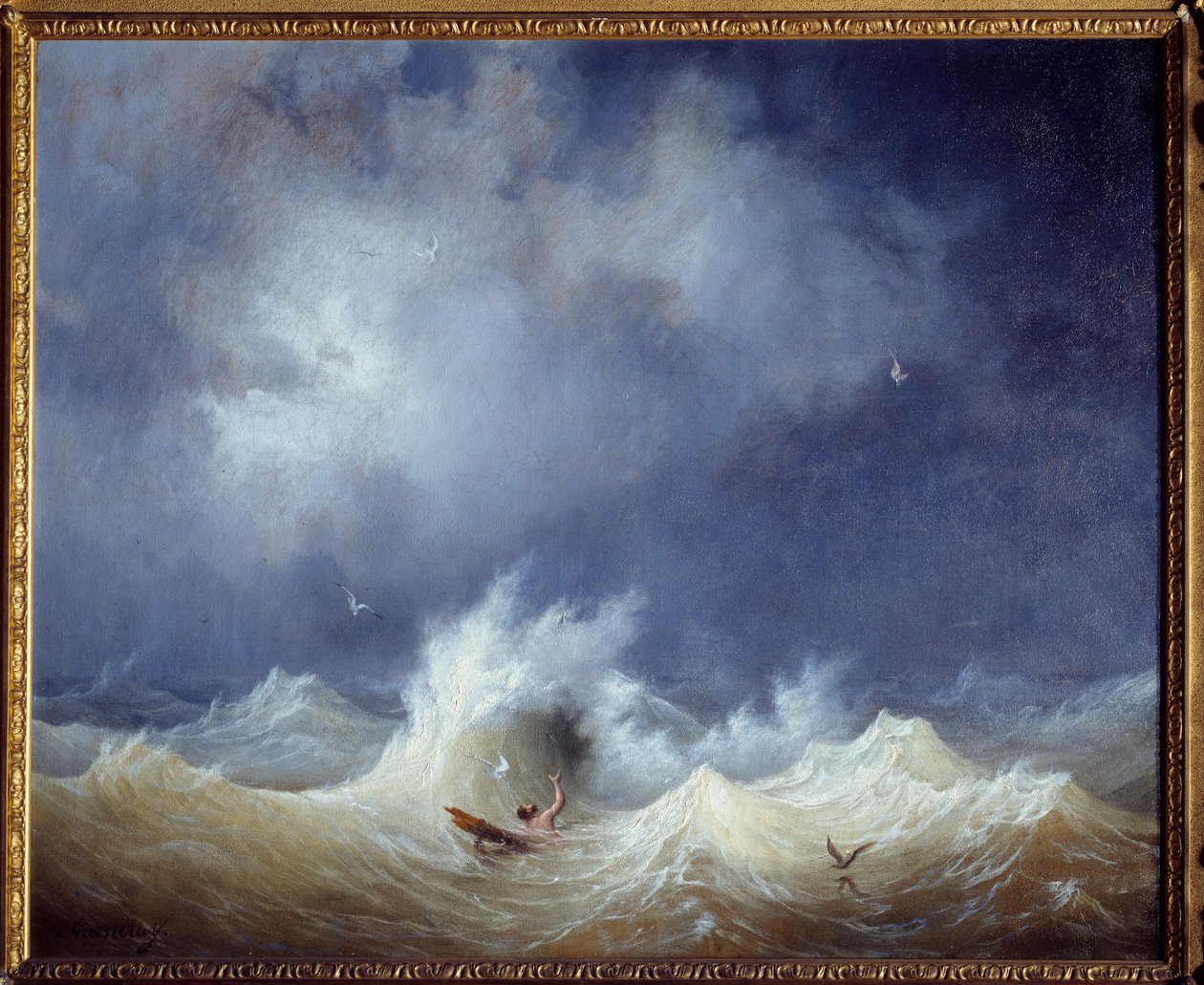 El naufragio de Ambroise Louis Garneray