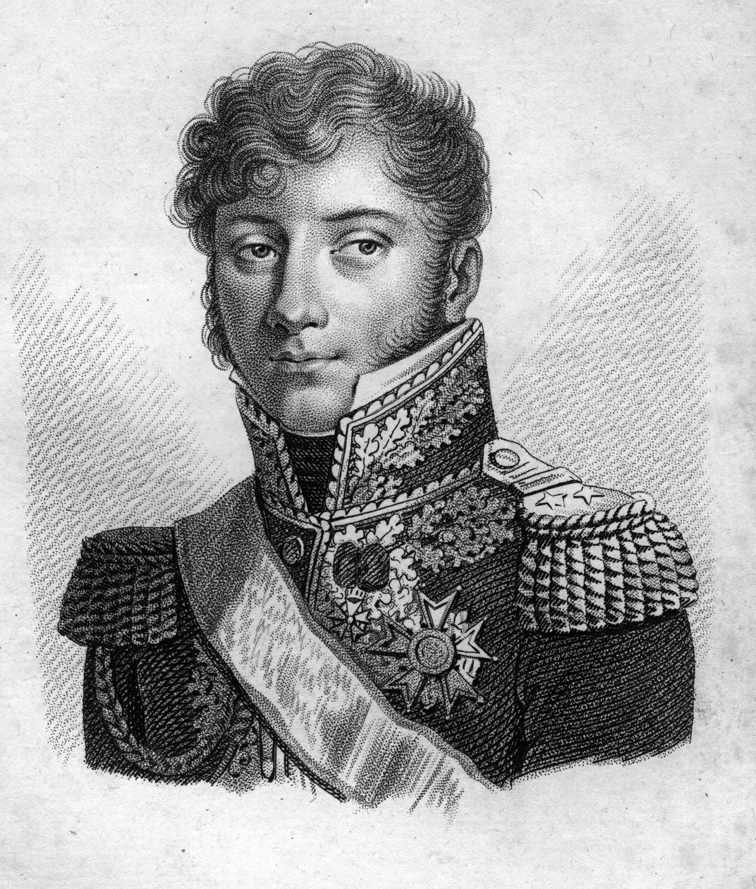 General de Montholon. Charles Tristan, Conde de Montholon General francés (1783-1853) - en 