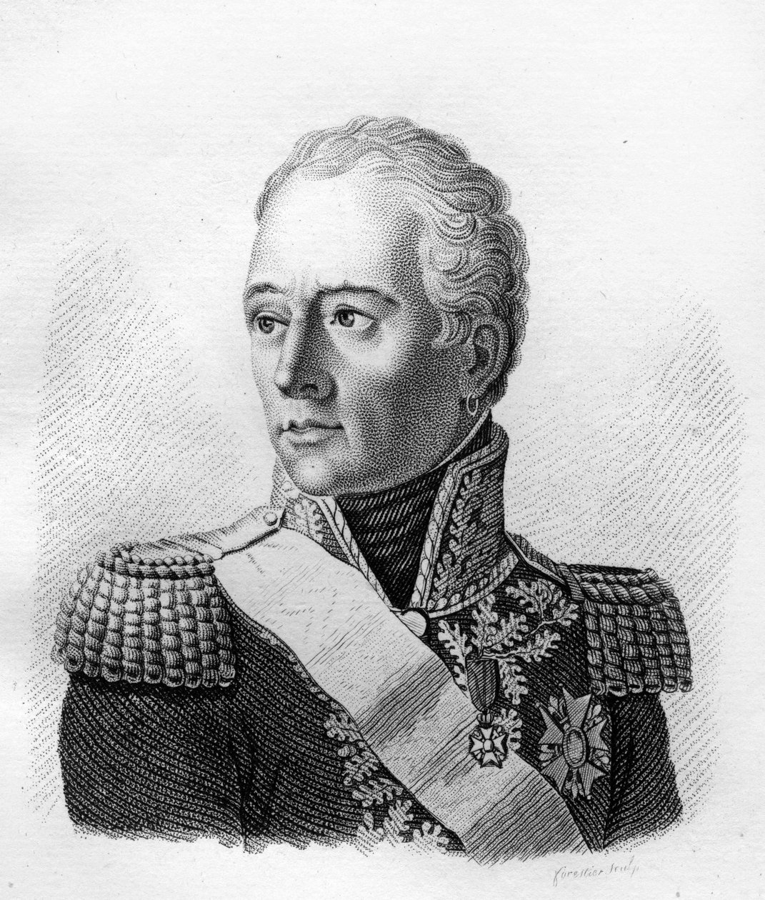 Louis Marie Turreau de Garambouville (1756-1816), general francés - en “Retratos de los generales franceses tras las victorias y conquistas de los franceses”. Grabado por Ambroise Tardieu en 1818. Colección Stella. de Ambroise Tardieu