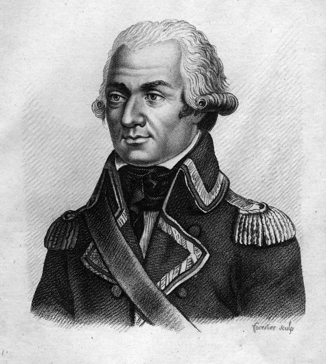 Retrato de Charles François du Périer dit Dumouriez (1739-1823), general francés. En 