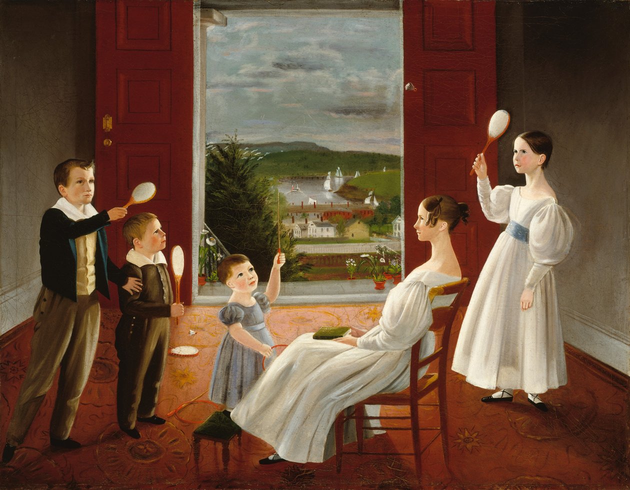 Los hijos de Nathan Starr, 1835 de Ambrose Andrews