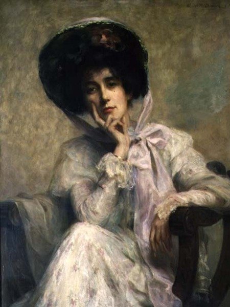 El sombrero eduardiano de Ambrose McEvoy