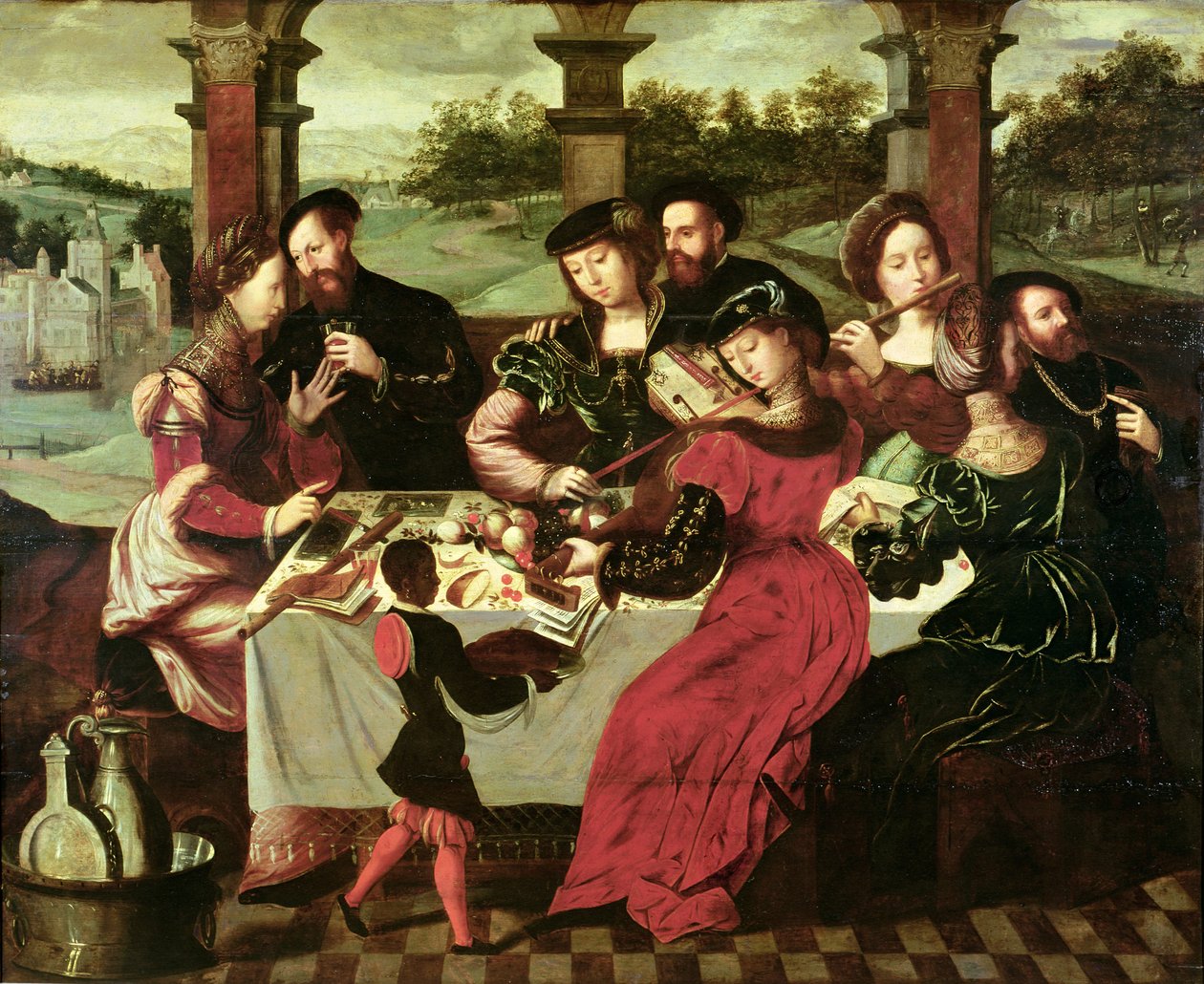 El Concierto después de la Comida de Ambrosius Benson