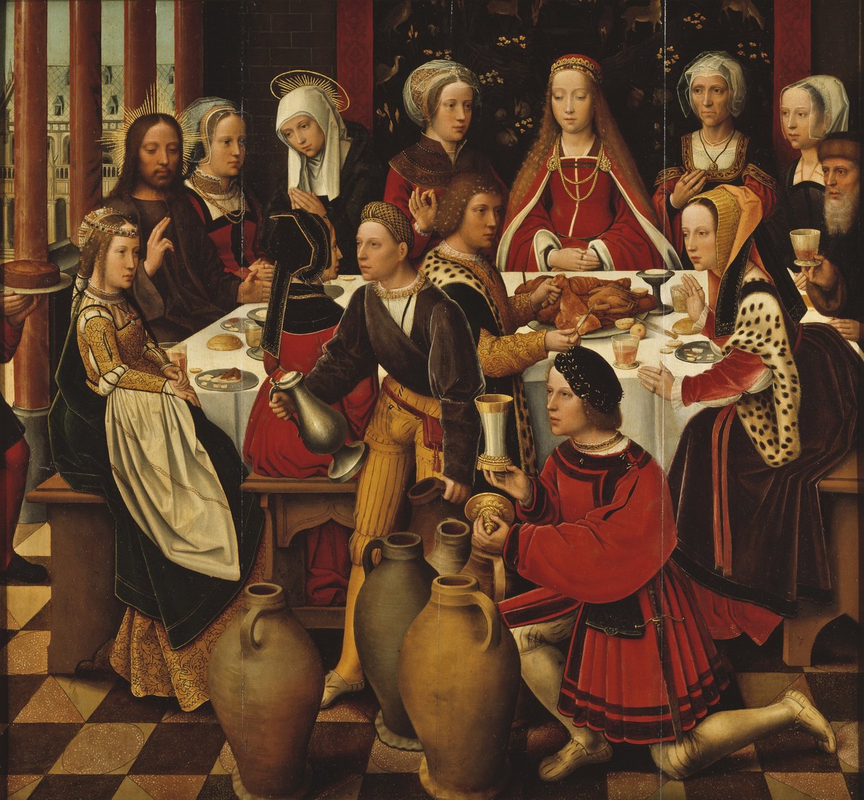 Las bodas de Caná de Ambrosius Benson
