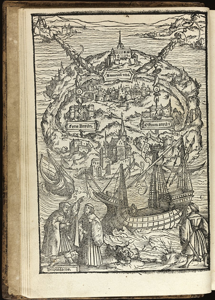 Utopía de Thomas More de Ambrosius Holbein