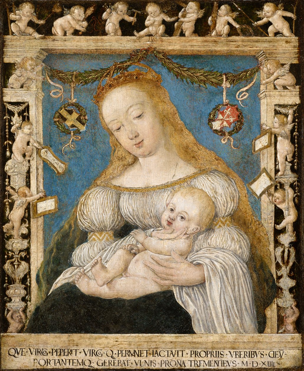 Virgen con el Niño de Ambrosius Holbein