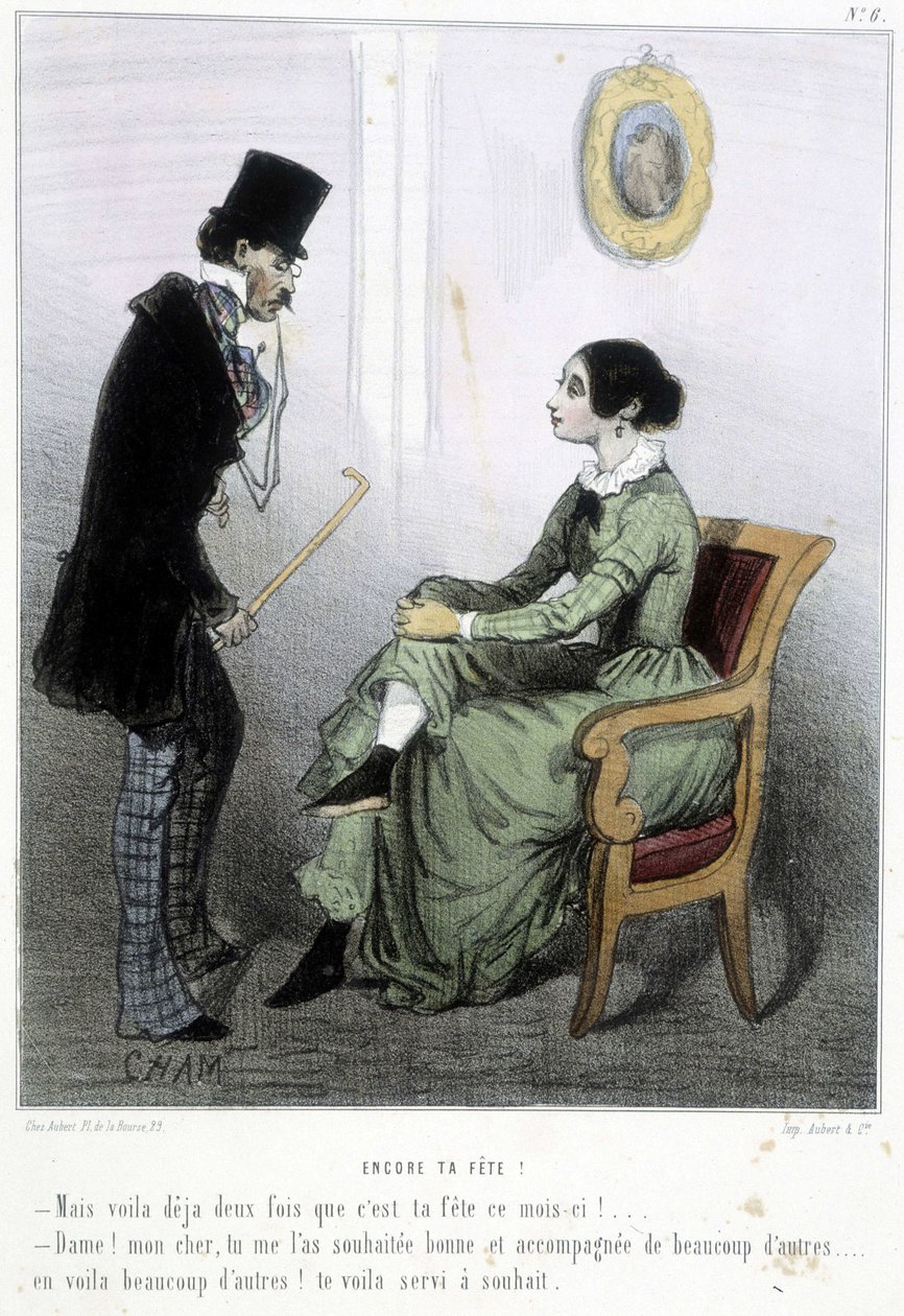 - en “Madeleines” de Cham, circa 1870-1880 de Amédée de Noé