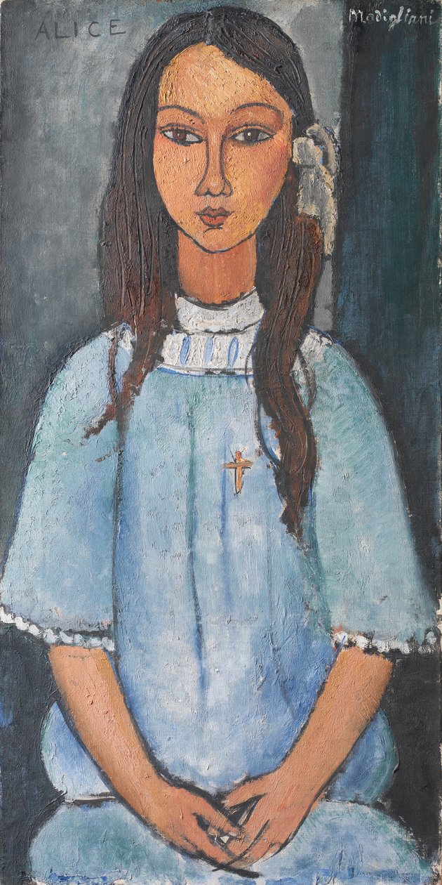 Alicia, c. 1918 de Amedeo Modigliani