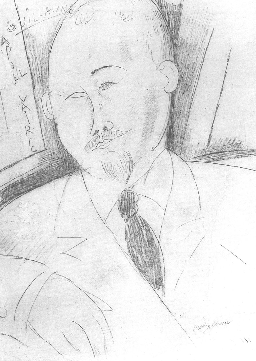 Guillaume Apollinaire de Amedeo Modigliani
