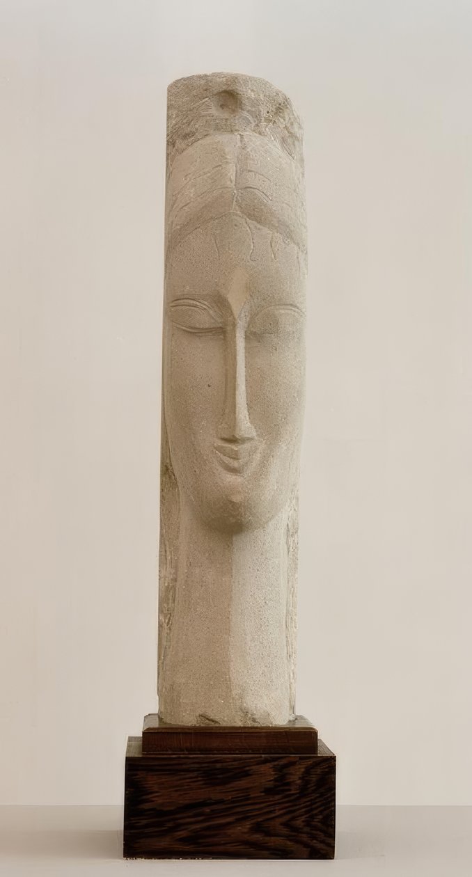 Cabeza de una mujer de Amedeo Modigliani