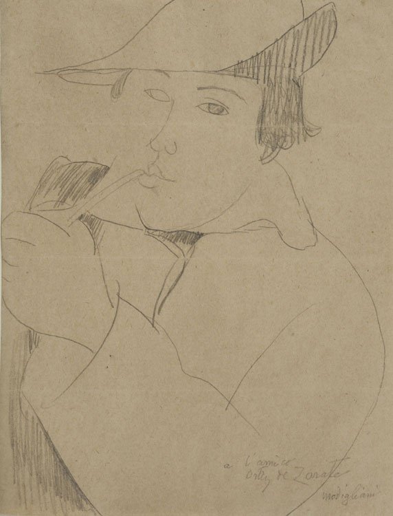 Retrato de Manuel Ortiz de Zárate de Amedeo Modigliani