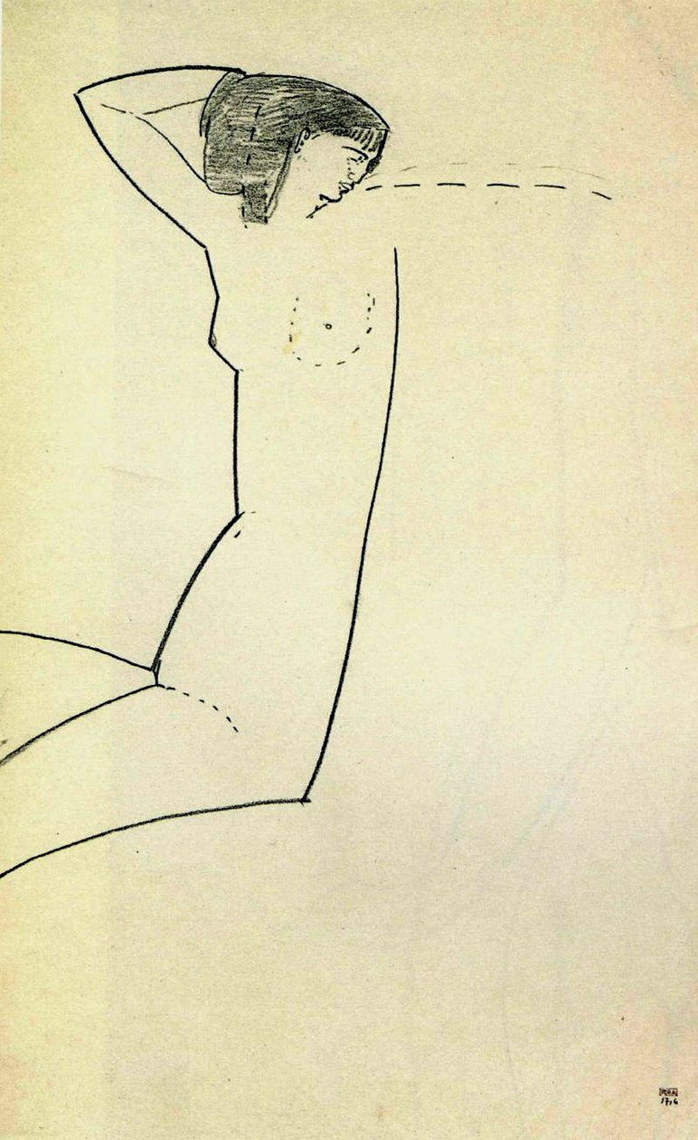 Anna Ajmátova de Amedeo Modigliani