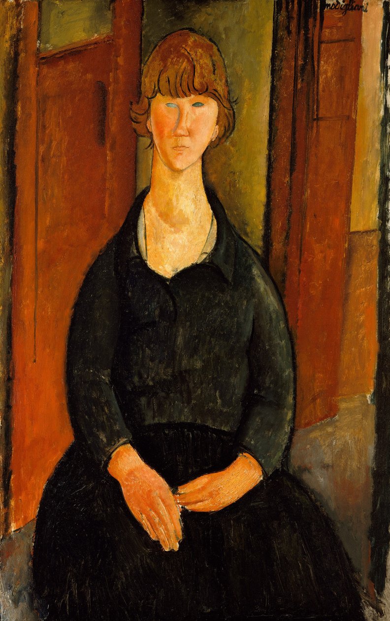 Vendedor de Flores, 1919 de Amedeo Modigliani