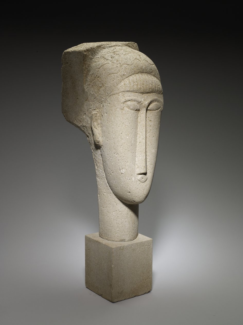 Cabeza de Amedeo Modigliani