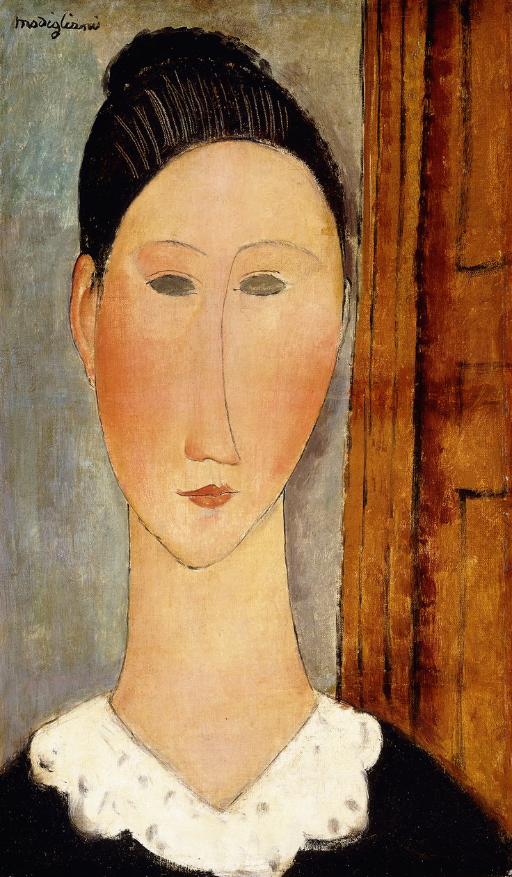 Cabeza de chica; Testa di Ragazza, c.1918 de Amedeo Modigliani