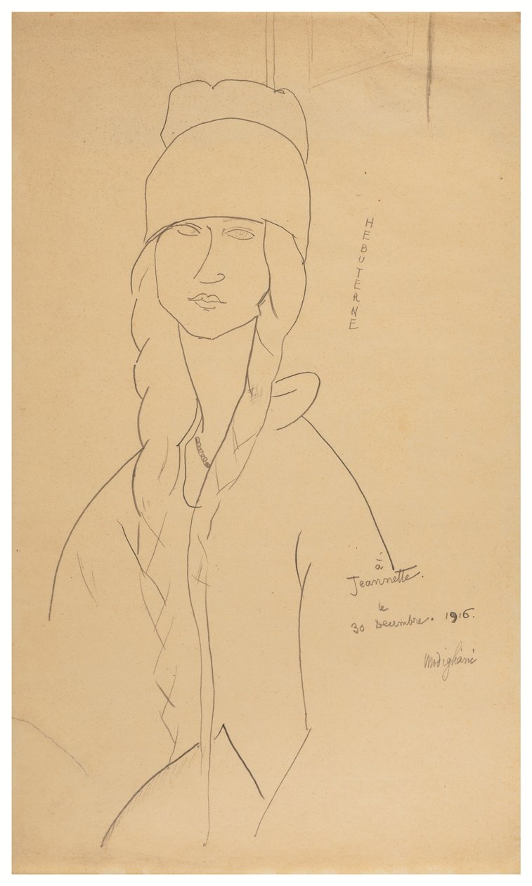 Jeanne Hébuterne de Amedeo Modigliani