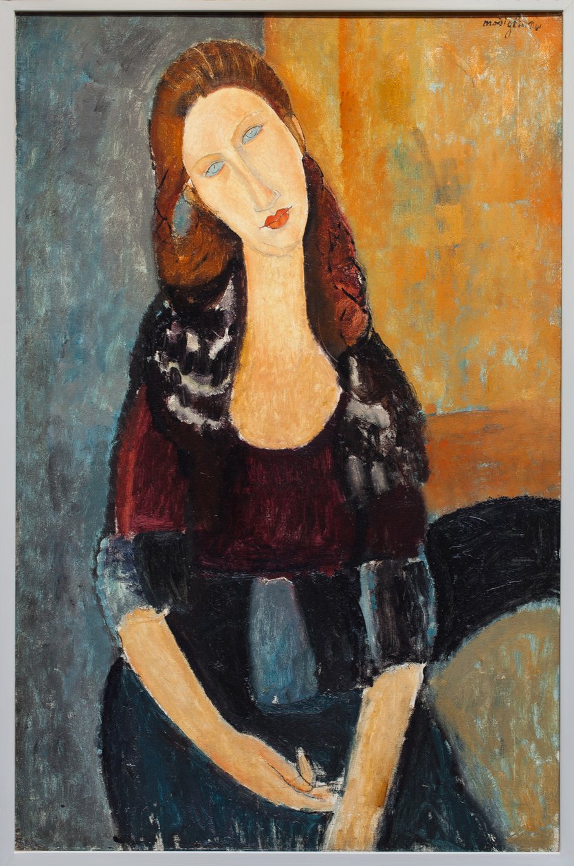 Jeanne Hébuterne con sombrero de Amedeo Modigliani