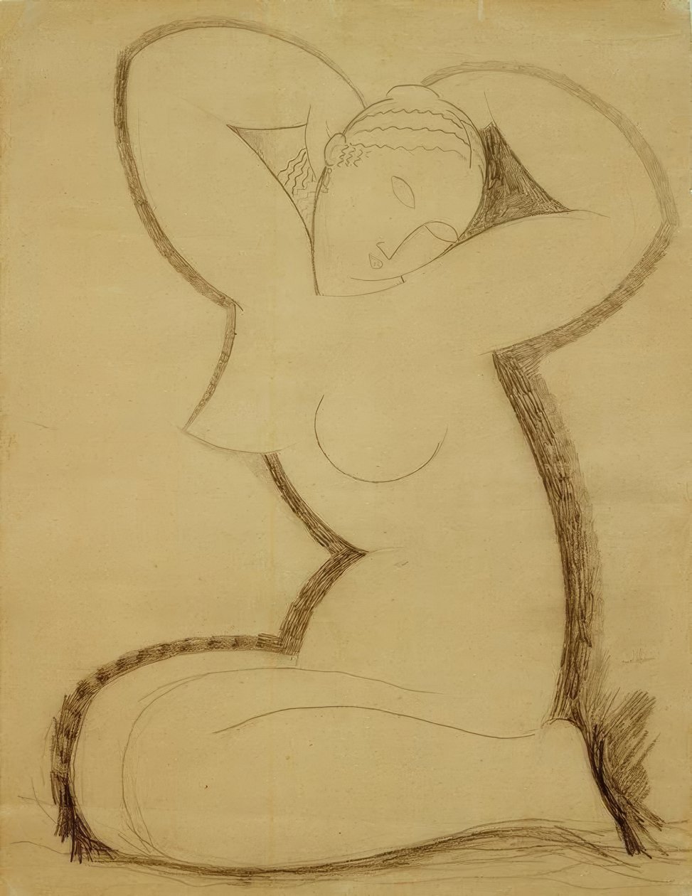 Cariátide de Amedeo Modigliani
