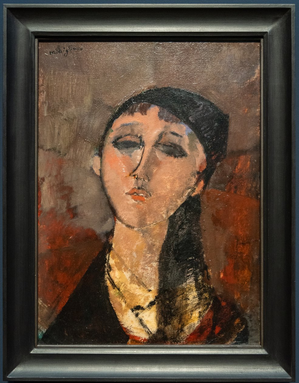Cabeza de niña (Louise) de Amedeo Modigliani