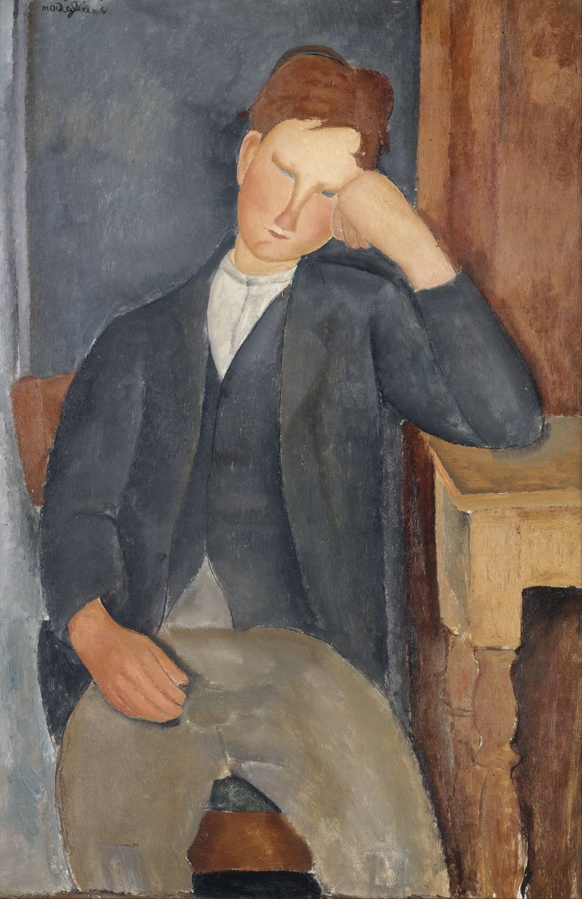 El joven aprendiz de Amedeo Modigliani
