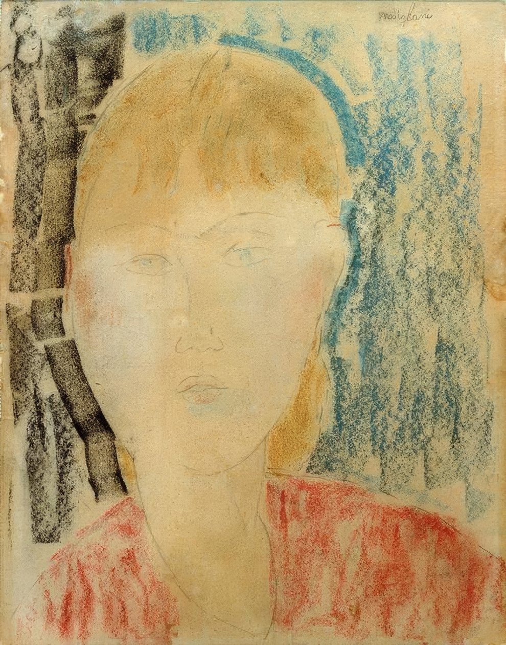 El corsé rosa de Amedeo Modigliani