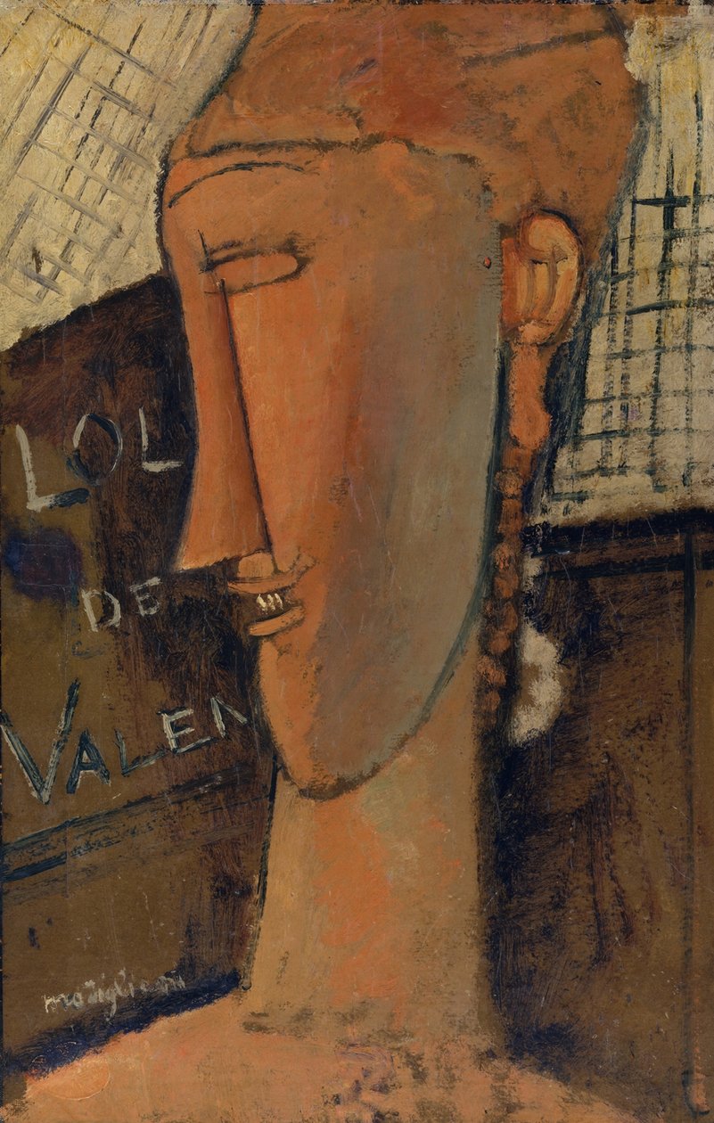 Lola de Valence, 1915 de Amedeo Modigliani