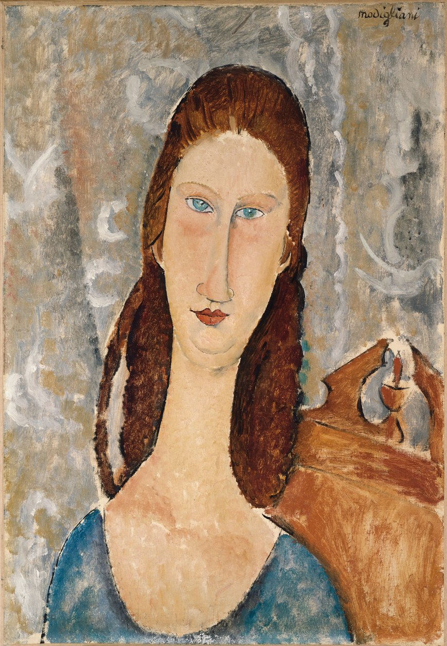 Retrato de Jeanne Hebuterne de Amedeo Modigliani