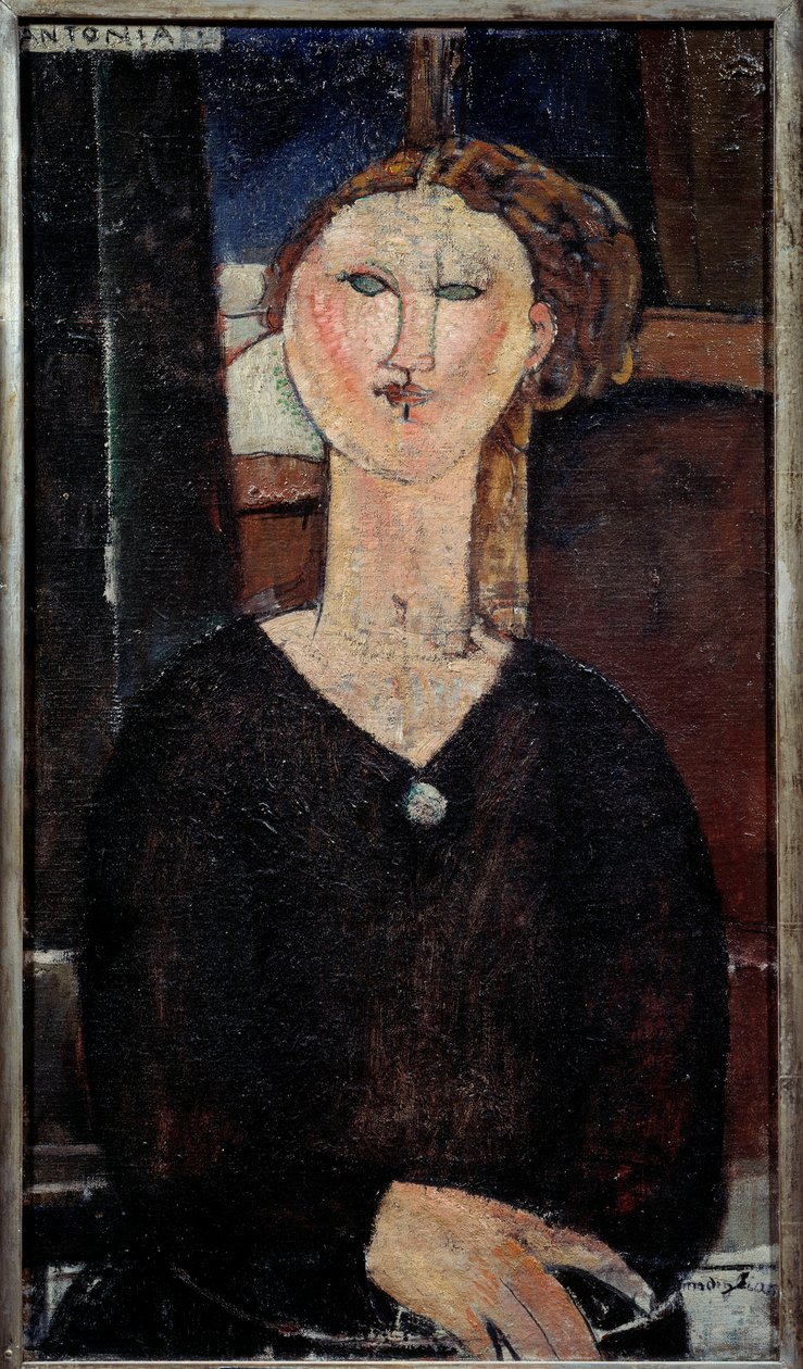 Retrato de Antonia de Amedeo Modigliani