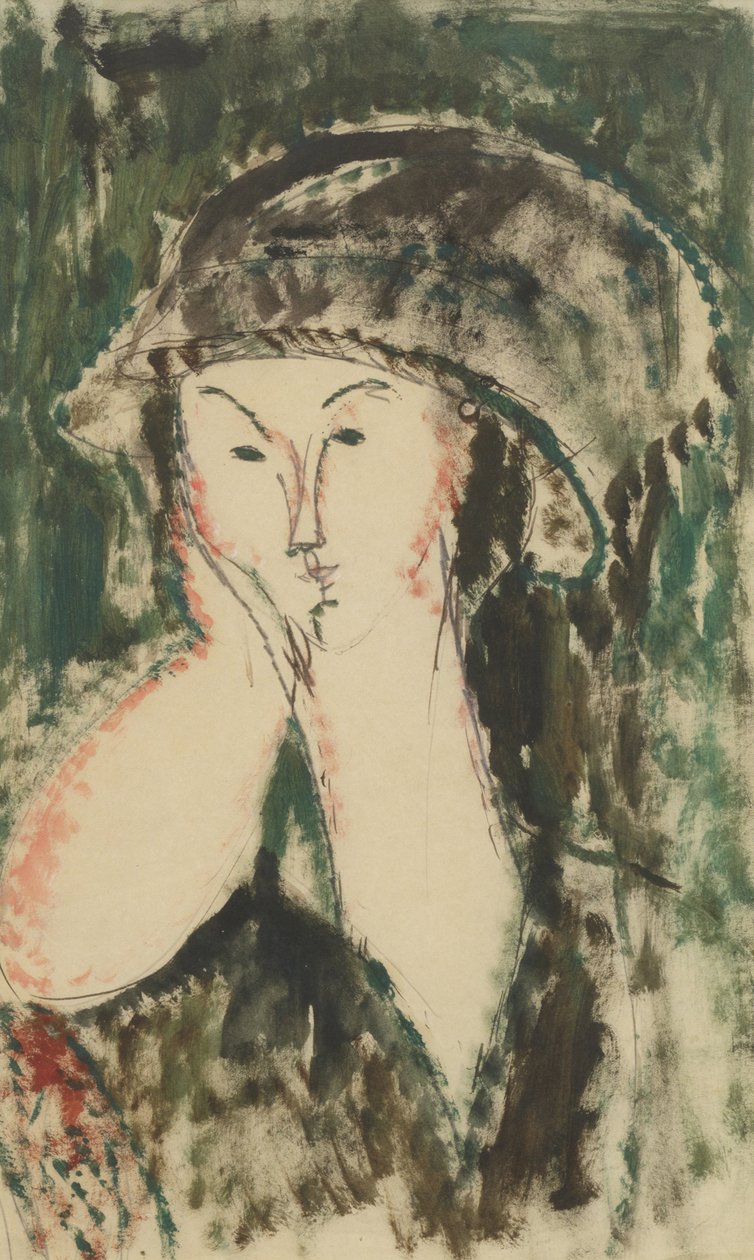 Retrato de Beatrice Hastings, 1914-1915 de Amedeo Modigliani