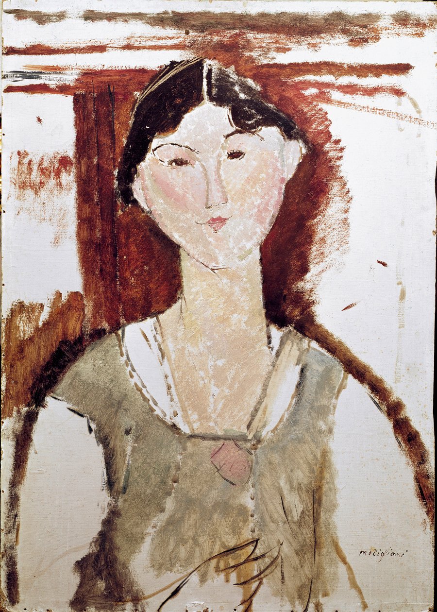 Retrato de Beatrice Hastings de Amedeo Modigliani