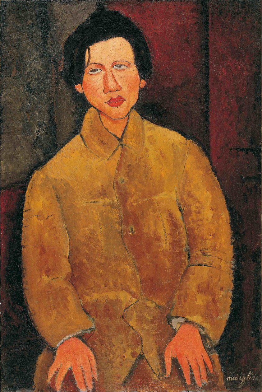 Retrato de Chaïm Soutine 1893-1943 de Amedeo Modigliani