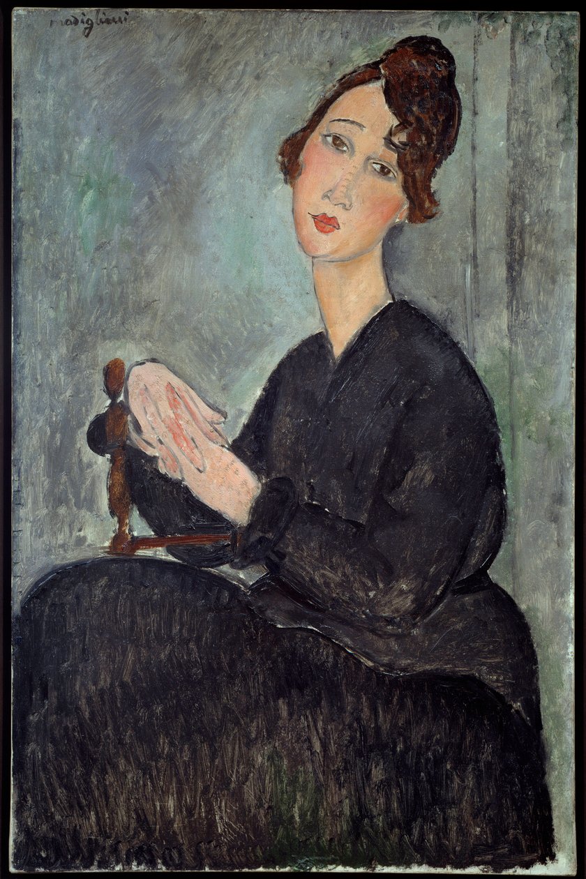 Retrato de Dedie (Odette Hayden) de Amedeo Modigliani