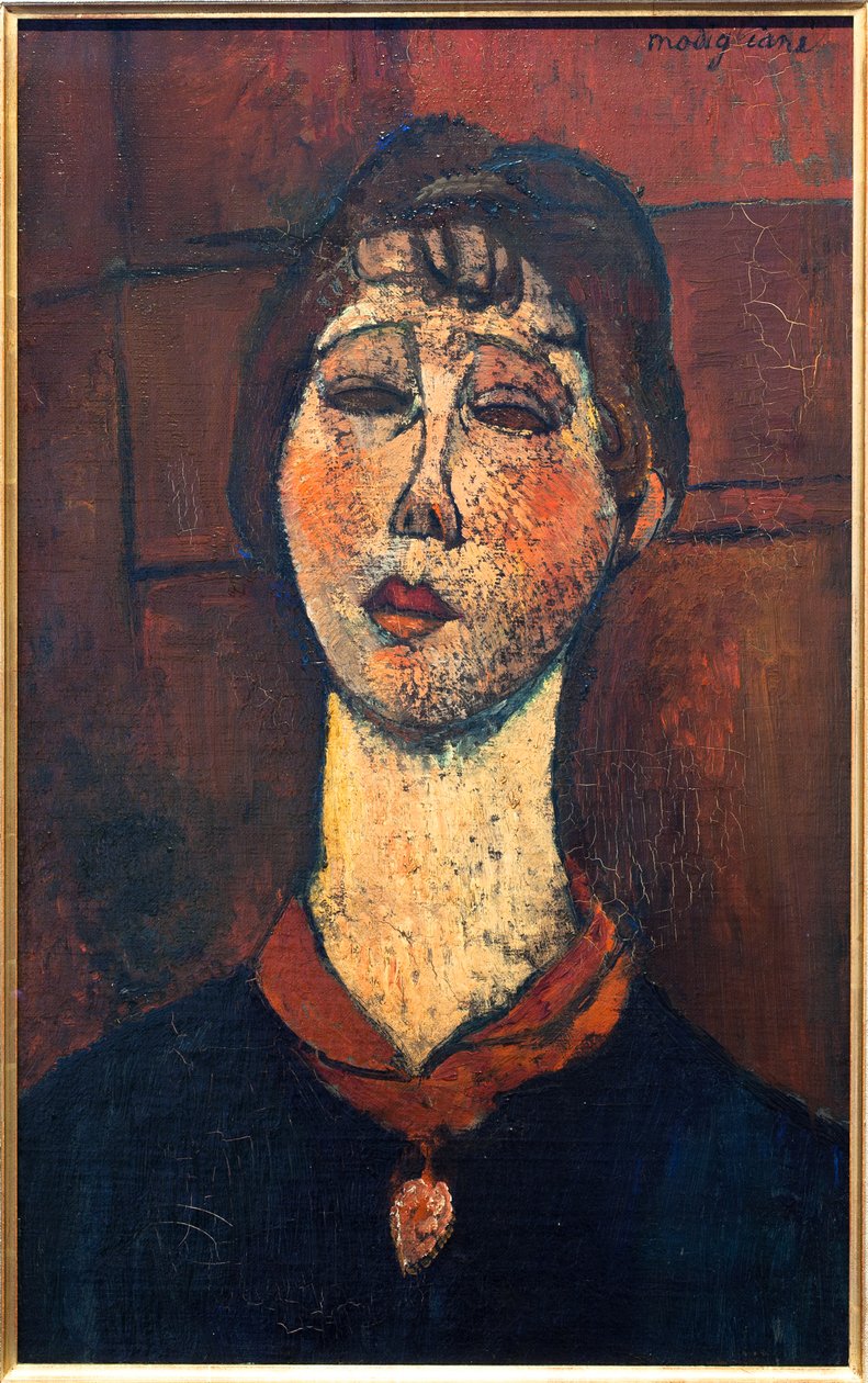Retrato de Madame Georges Dorival de Amedeo Modigliani