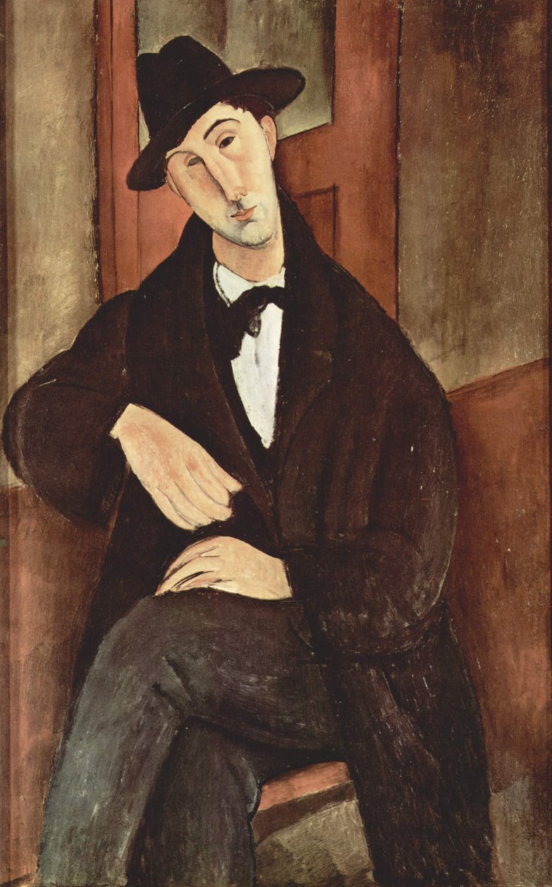 Retrato de Mario Varfogli de Amedeo Modigliani