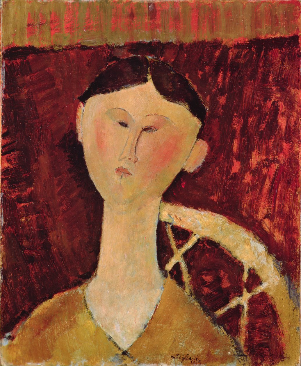 Retrato de la Sra. Hastings, 1915 de Amedeo Modigliani
