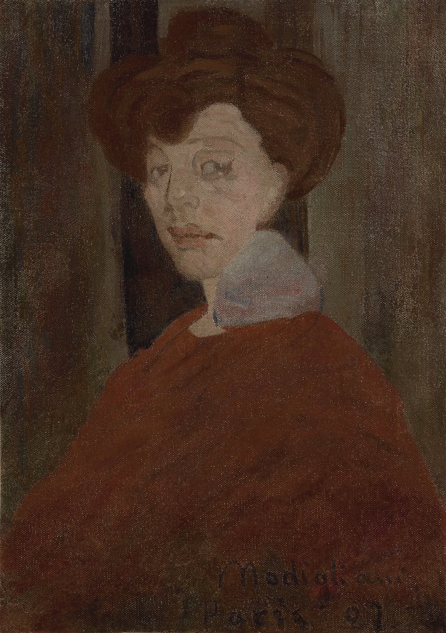 Retrato de una mujer de Amedeo Modigliani