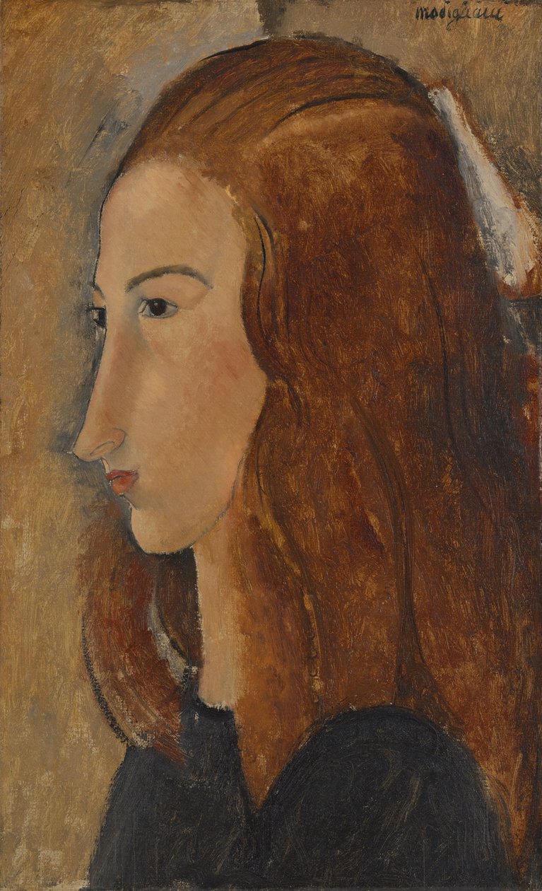 Retrato de una joven de Amedeo Modigliani