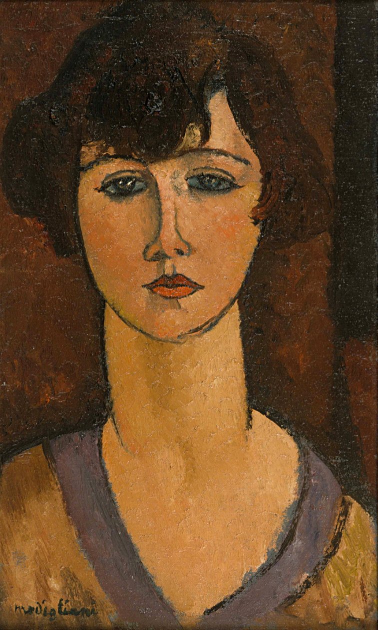 Retrato de Élisabeth Fuss-Amoré de Amedeo Modigliani