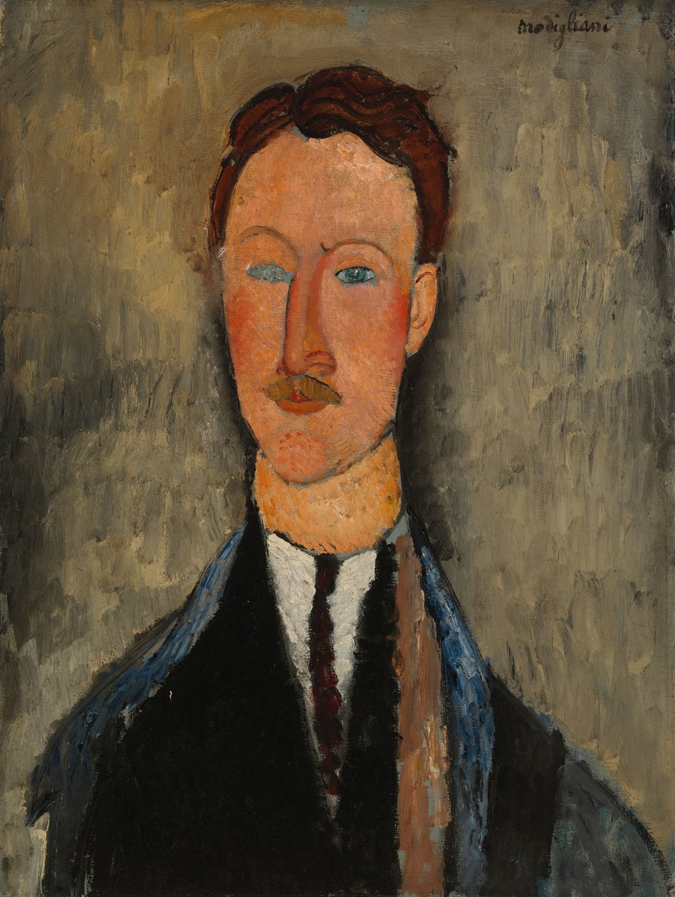 Retrato del artista Léopold Survage de Amedeo Modigliani