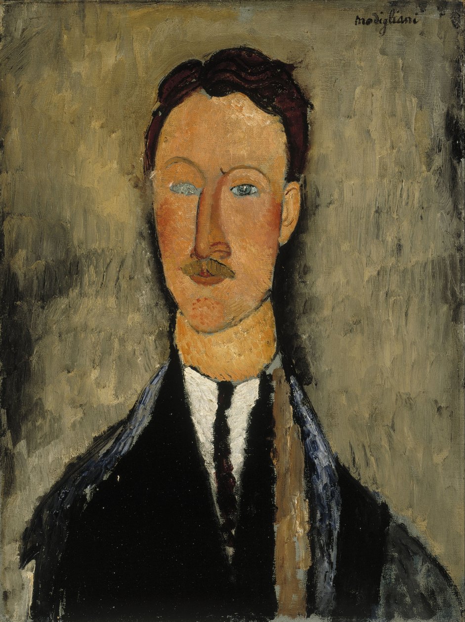 Retrato del artista Léopold Survage de Amedeo Modigliani