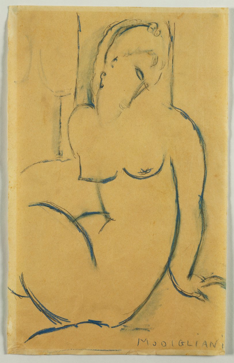 Mujer sentada, 1914 de Amedeo Modigliani
