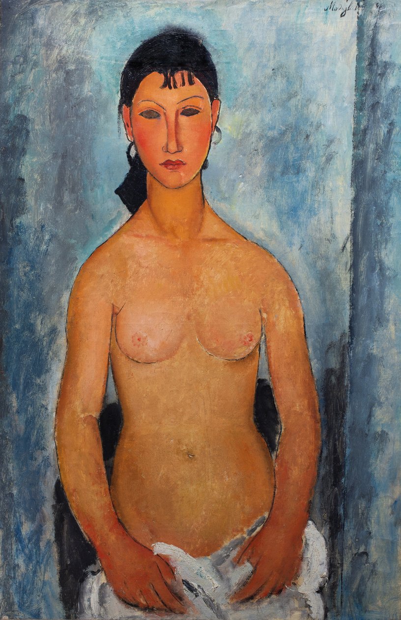 Desnudo de pie (Elvira) de Amedeo Modigliani