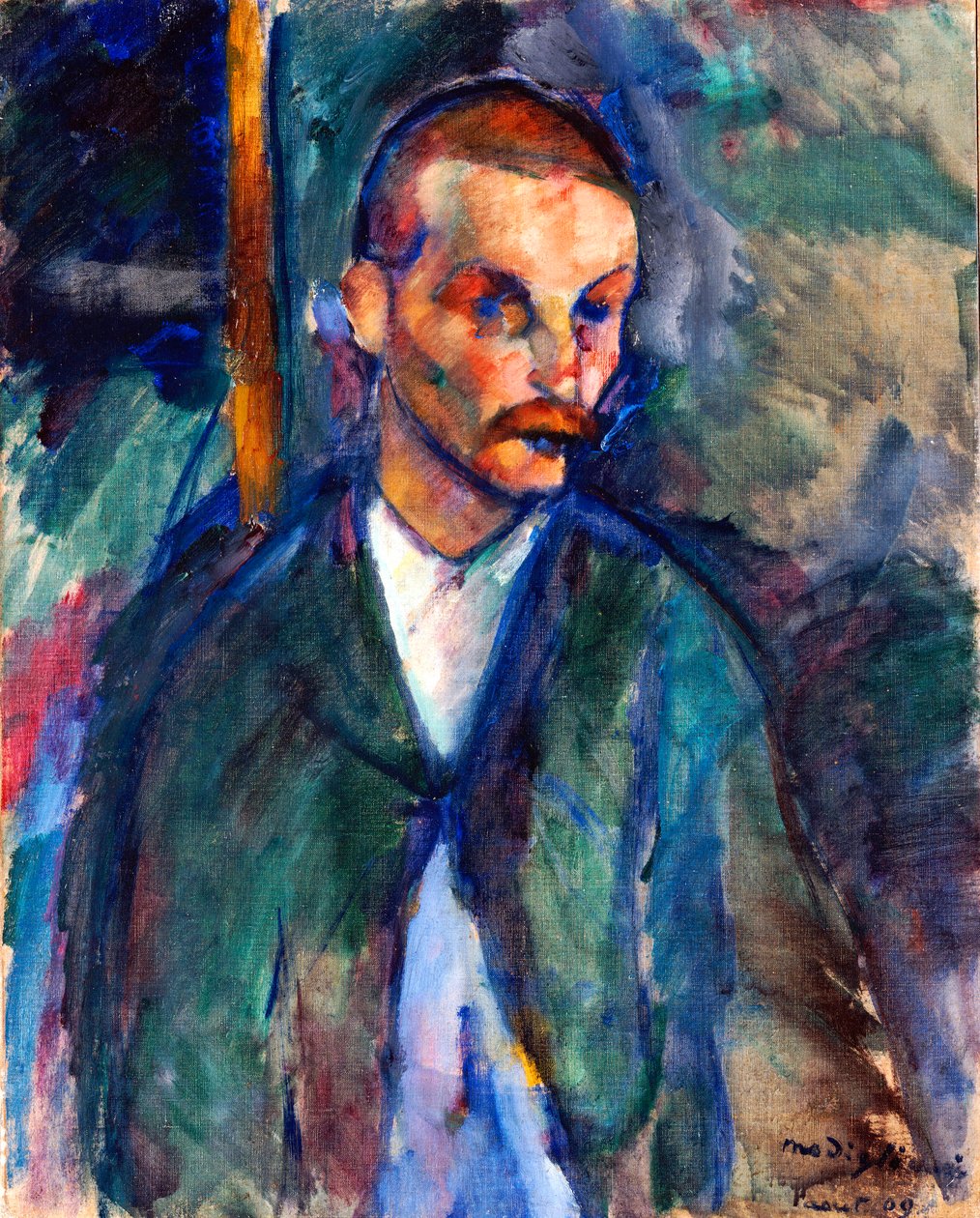El Mendigo de Livorno, agosto de 1909 de Amedeo Modigliani