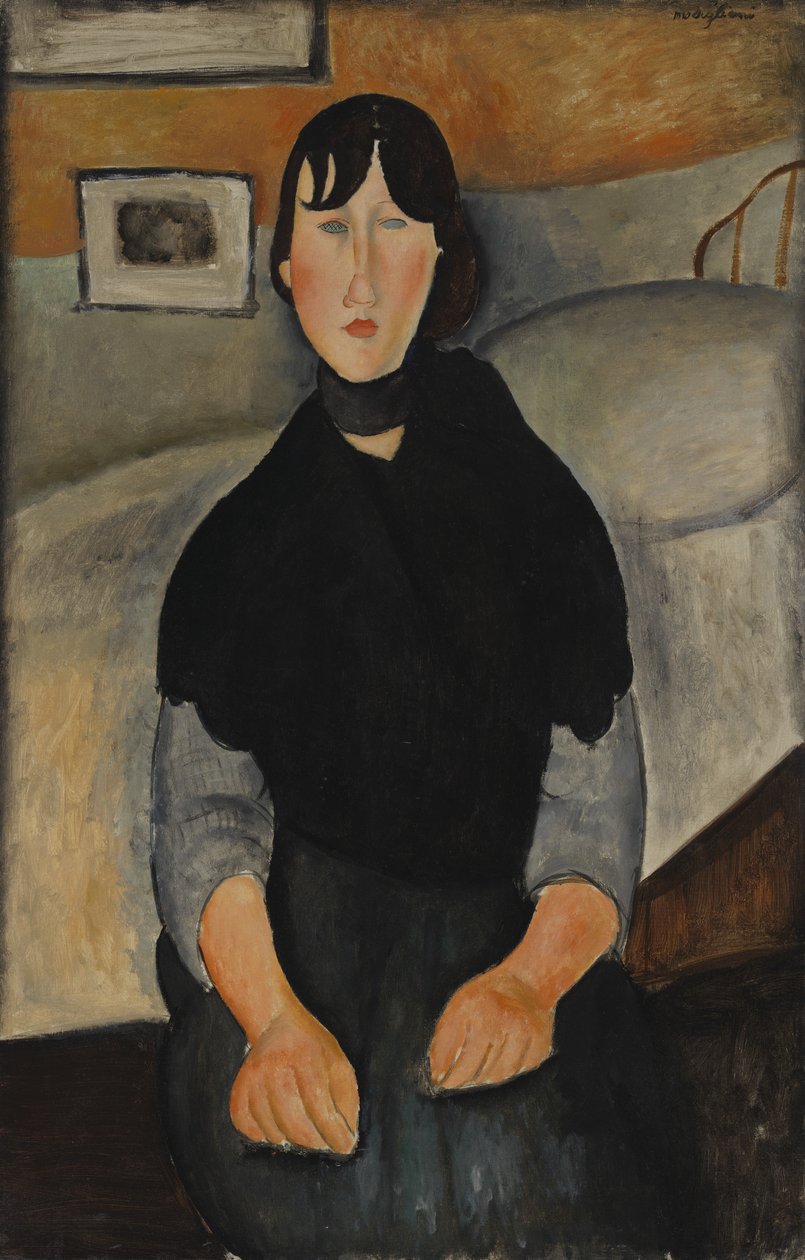 Joven mujer del pueblo de Amedeo Modigliani