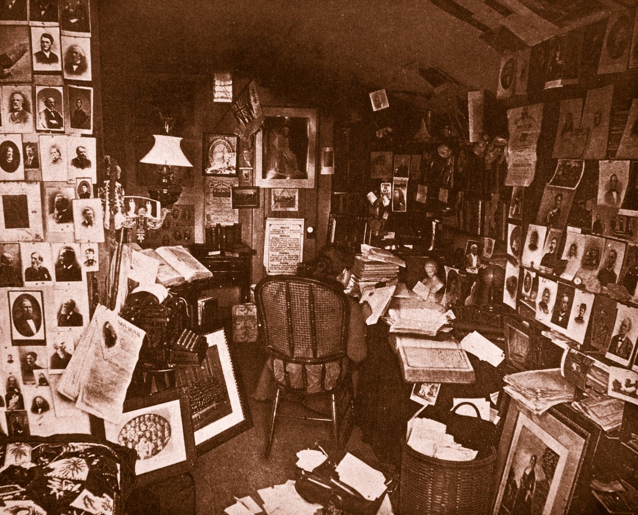 Cabaña de descanso de Frances E. Willard, 1889 de American Photographer