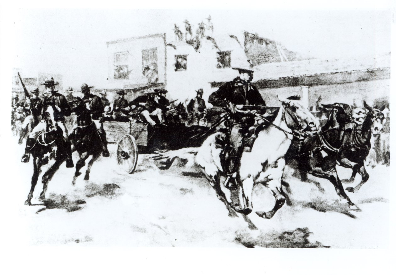 Garret captura a Billy the Kid, 1880 de American Photographer