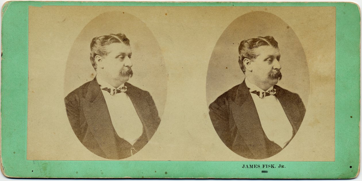 James Fisk (1834-72), Financiero Americano de American Photographer